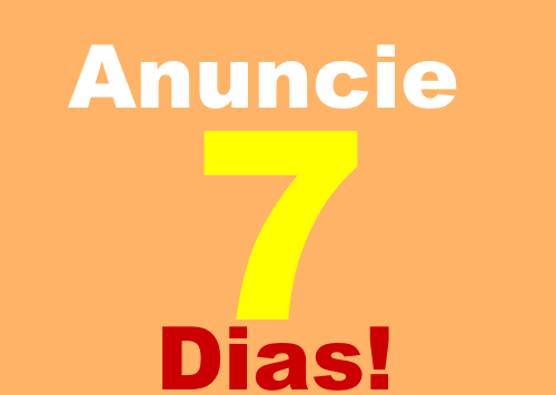 Anuncie 07 Dias